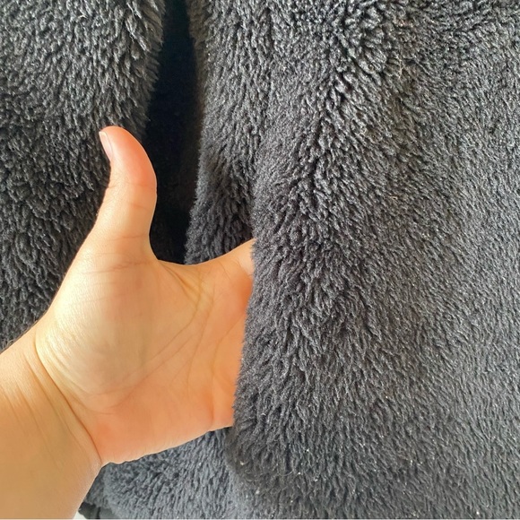 Varley Appleton Sweat Sherpa Pullover Half Zip Black Women’s XSmall - Picture 8 of 15